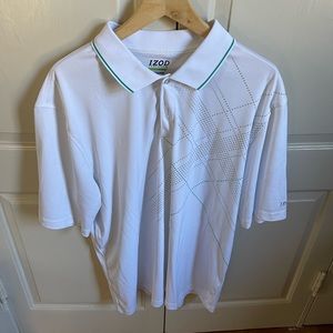 Izod Golf Performance X Golf Polo XXL White